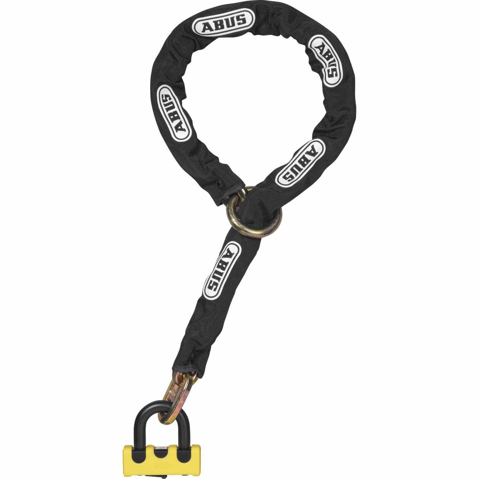 Abus kettingslot Granit Power XS 67 12KS120 Black Loop