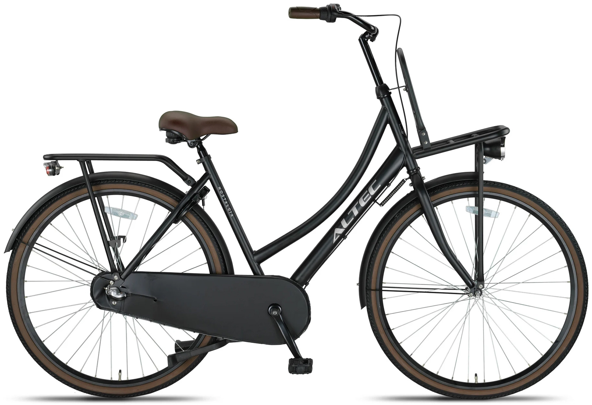 Altec Nostalgia Transportfiets Dames 28 inch 53cm 3v Zwart