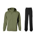 Basil regenpak Hoga unisex Olive Green