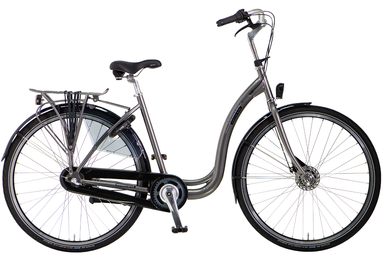 Pointer Step In Damesfiets 28 inch Amber Grijs 3v