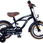 Volare Black Cruiser Kinderfiets Jongens 12 inch