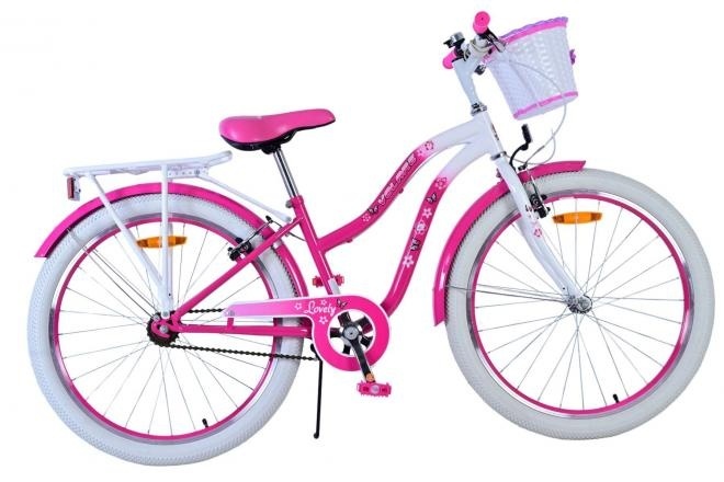 Volare Lovely Kinderfiets Meisjes 24 inch 7v
