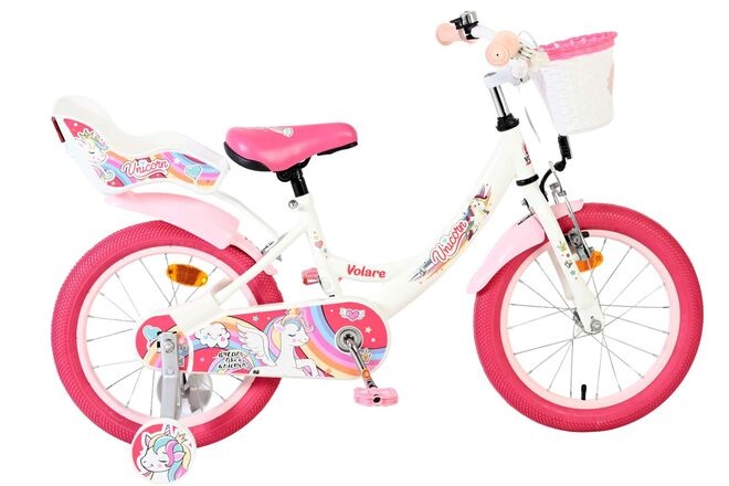 Volare Unicorn Kinderfiets Meisjes 16 inch